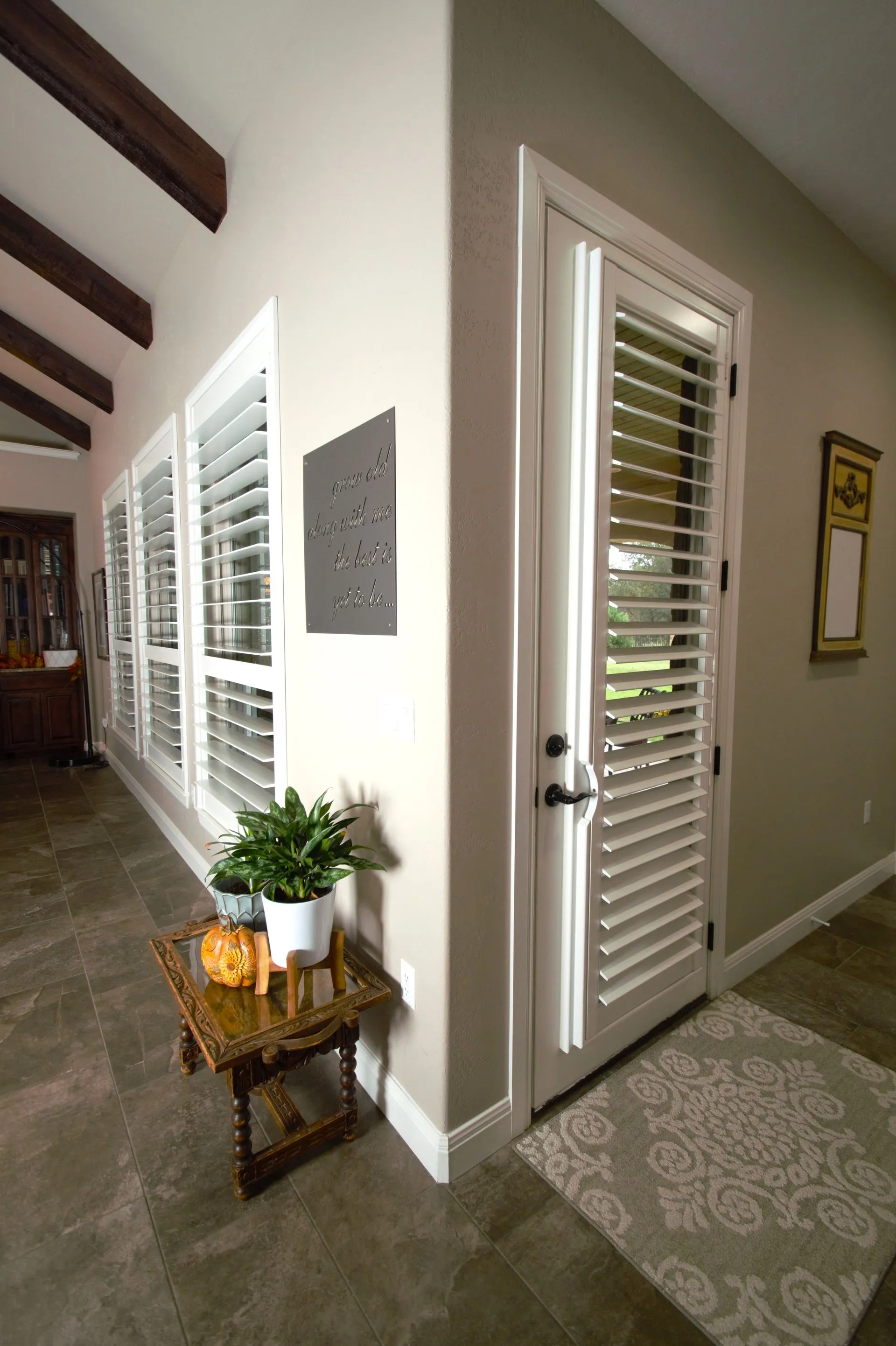 Interior door shutters