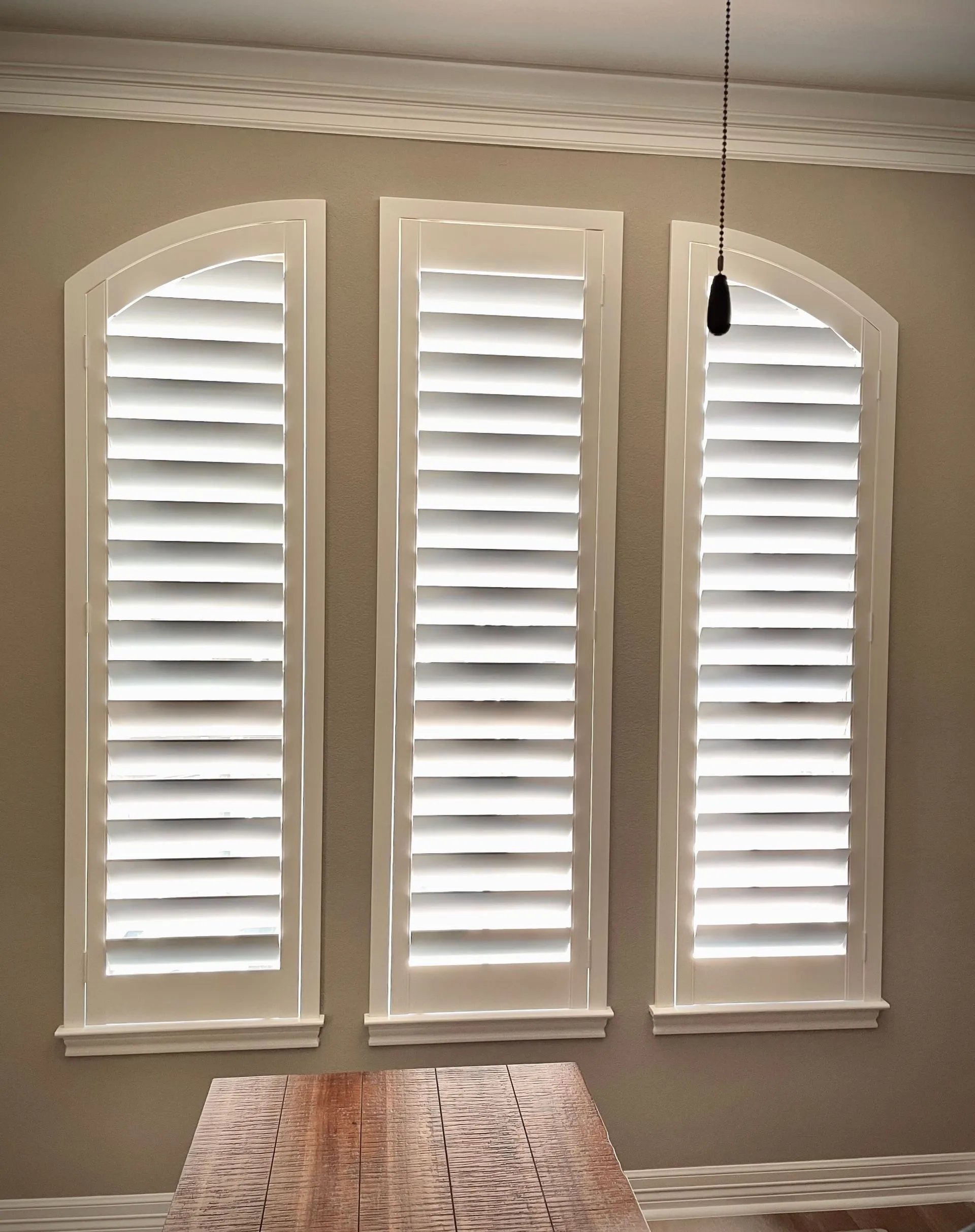Complete shutter process and installation