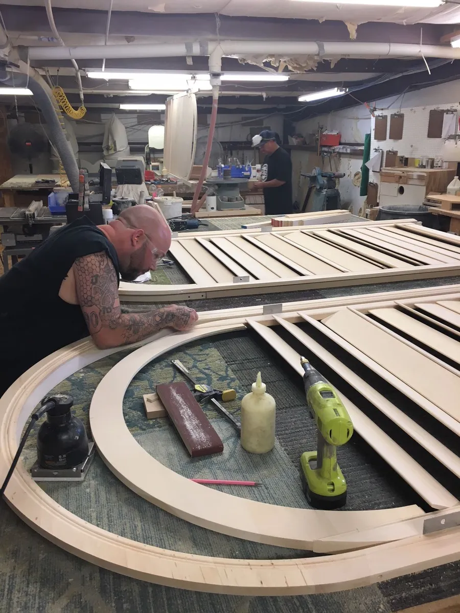 Perfectly matching local shutter trim