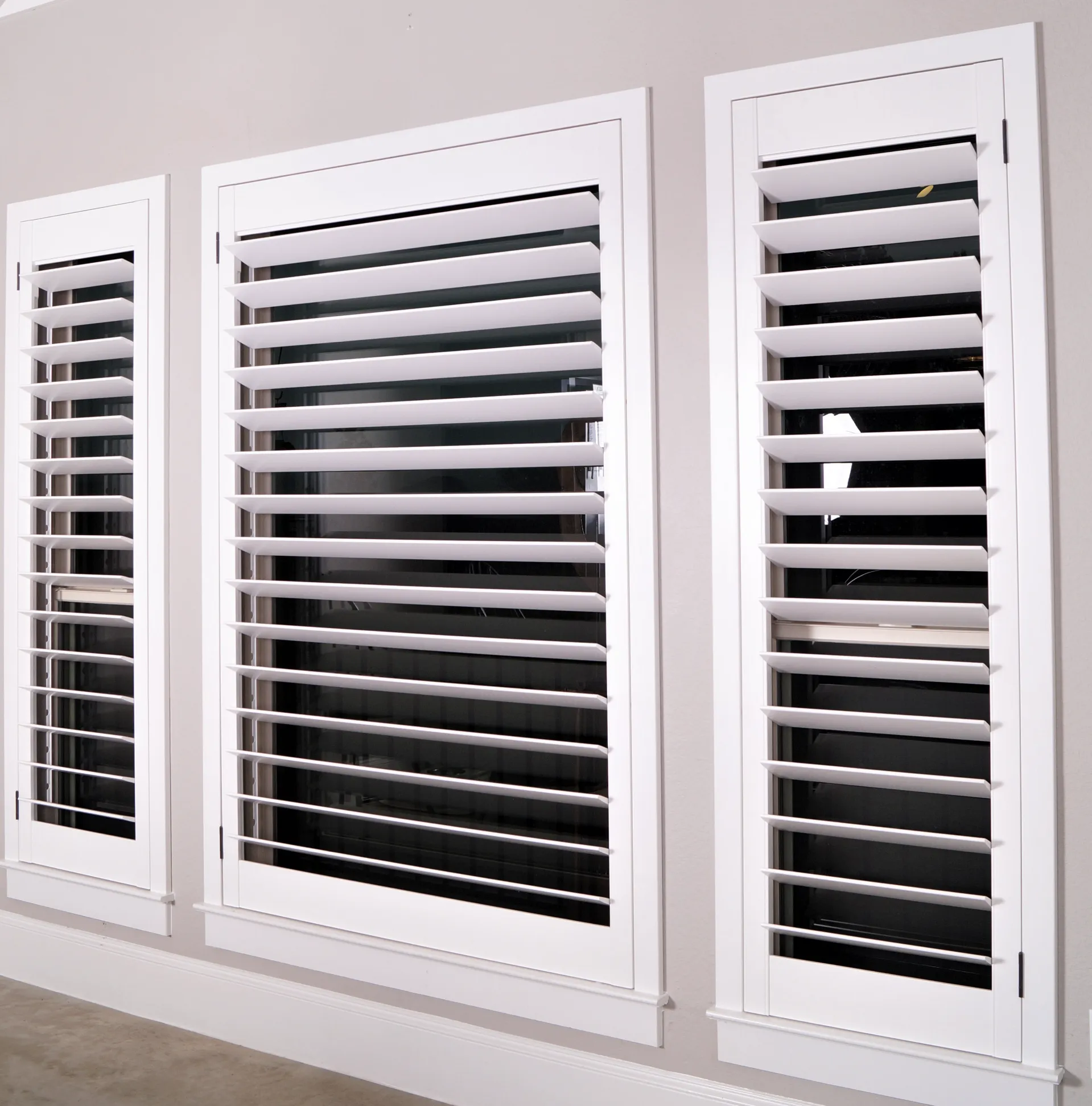Weather resistant shutters