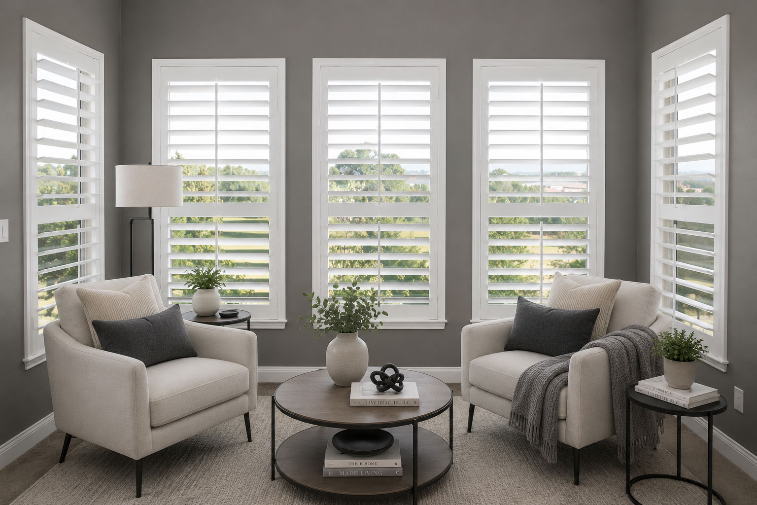 Poly shutters Grissom