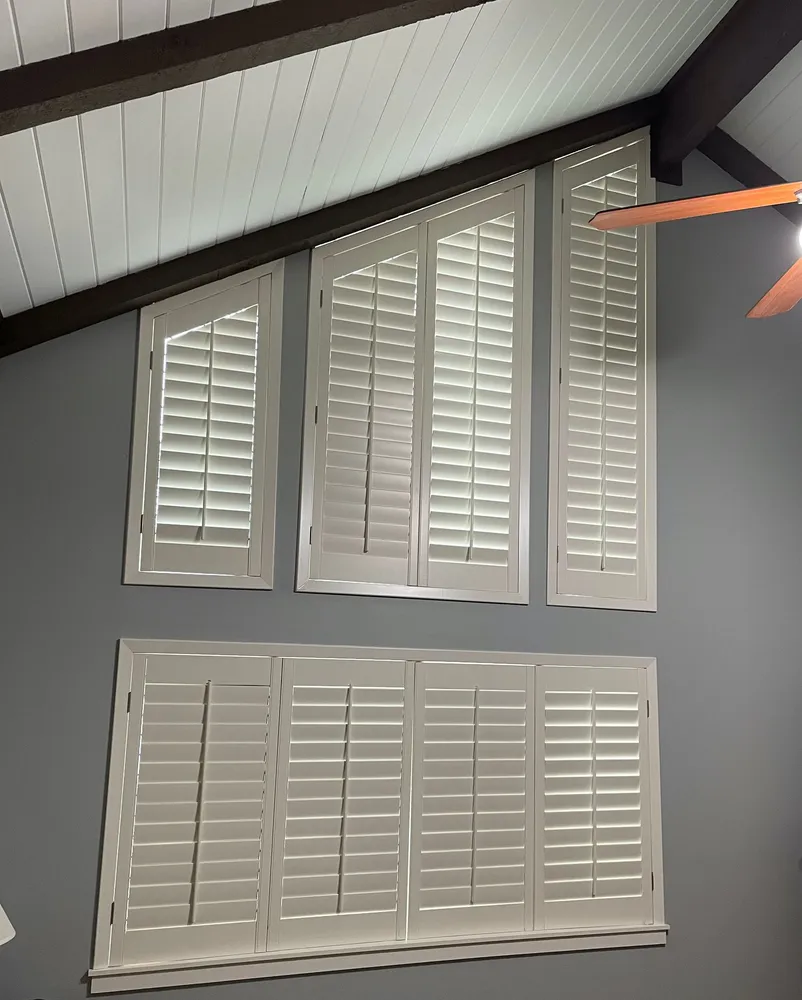 Custom shape window shutters