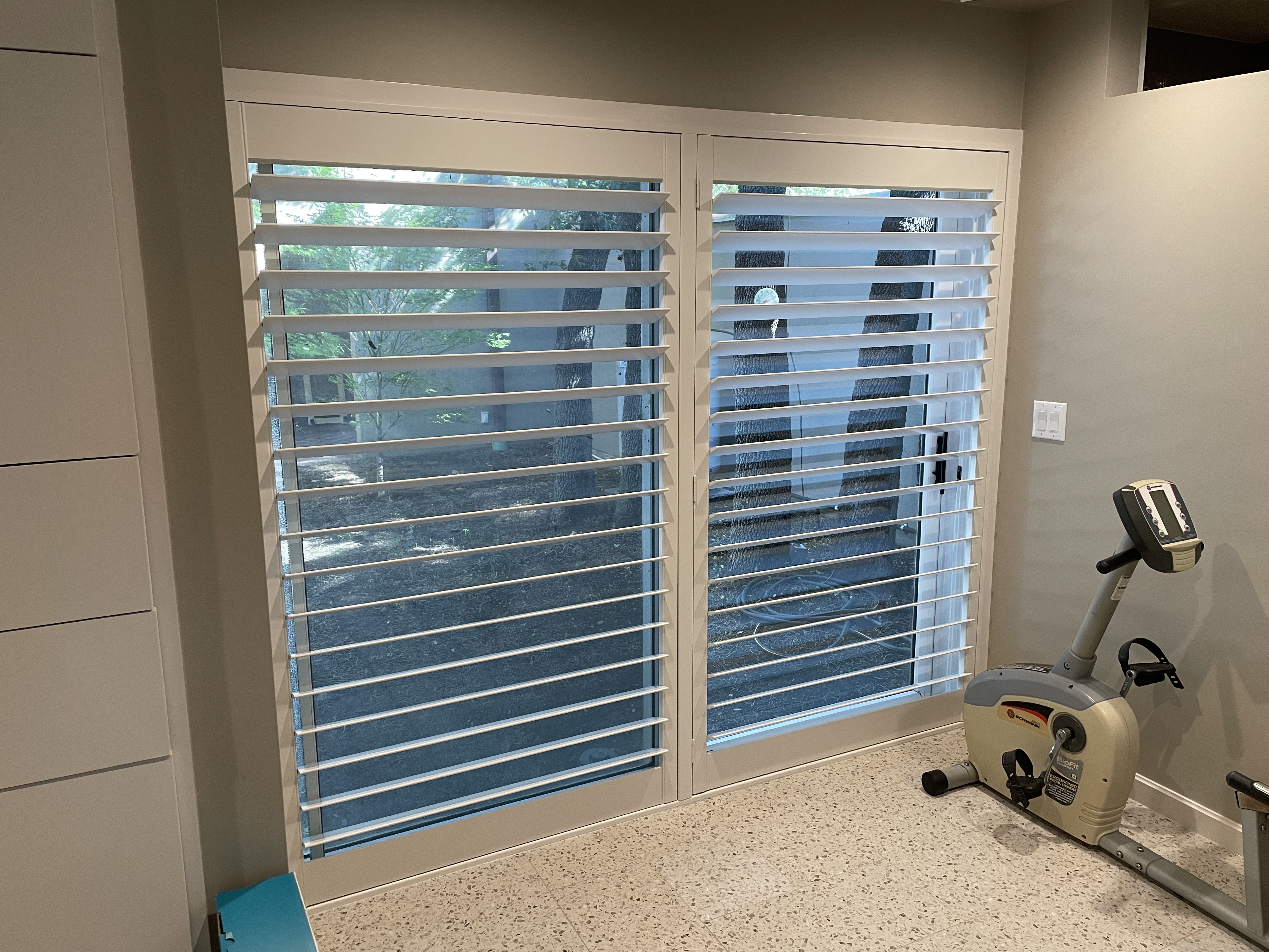 Large window shutters